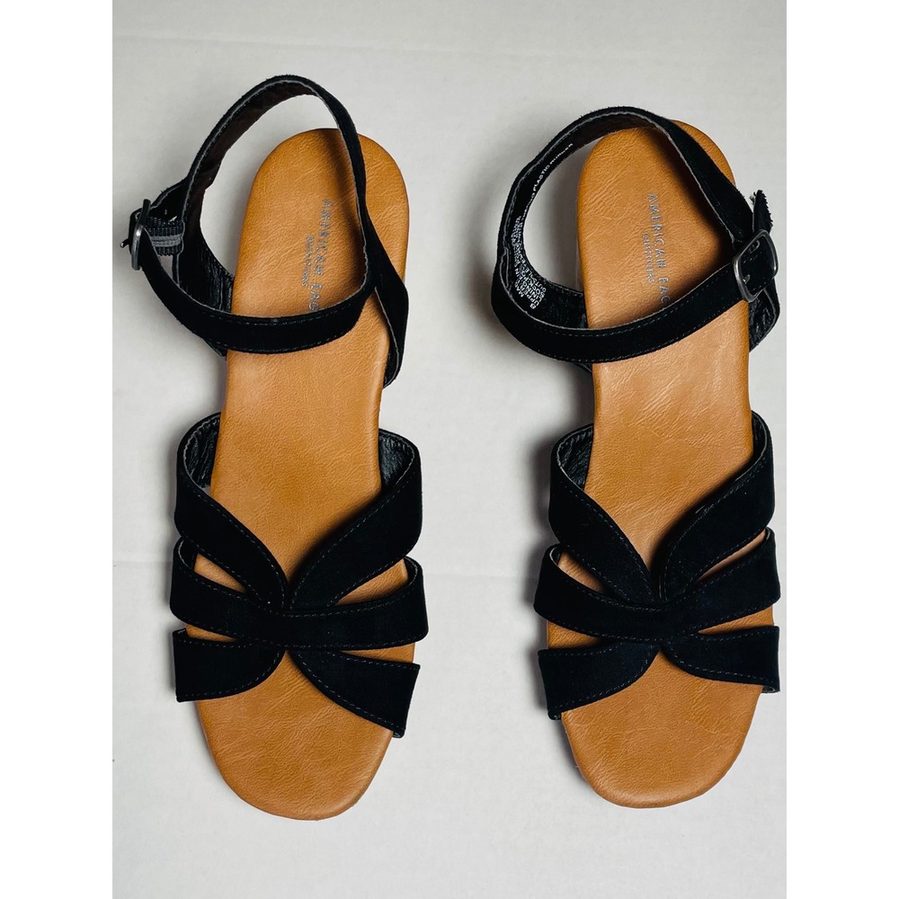 American Eagle Women's Heel Sandals Size 8 Retro Boho